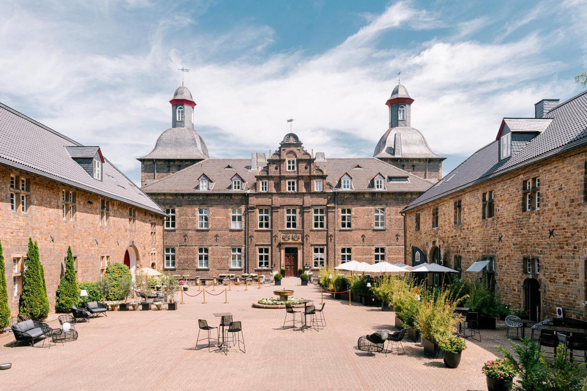 Schlosshotel Hugenpoet Essen Exterior foto